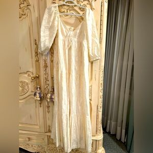 New with tags Anthropologie off white dress